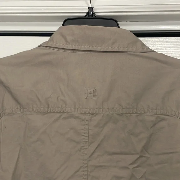 EUC 5.11 Tactical Shirt Mens Large Black Button Snap Long Sleeve Jackson 72548 - Picture 10 of 10